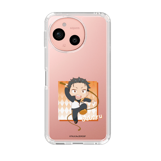 スリムプロテクションケース［ Re:ゼロから始める異世界生活 - ナツキ・スバル - ミニキャラ ］