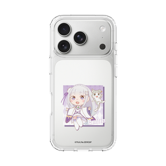 スリムプロテクションケース［ Re:ゼロから始める異世界生活 - エミリア - ミニキャラ ］