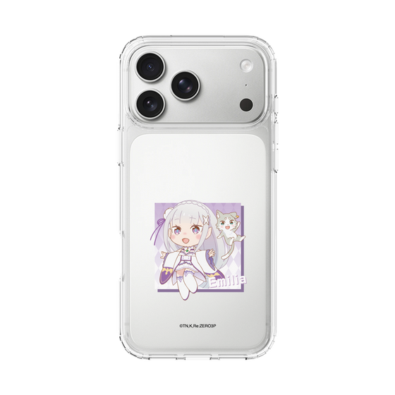 スリムプロテクションケース［ Re:ゼロから始める異世界生活 - エミリア - ミニキャラ ］