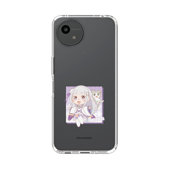スリムプロテクションケース［ Re:ゼロから始める異世界生活 - エミリア - ミニキャラ ］