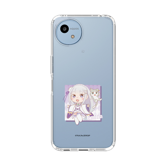 スリムプロテクションケース［ Re:ゼロから始める異世界生活 - エミリア - ミニキャラ ］