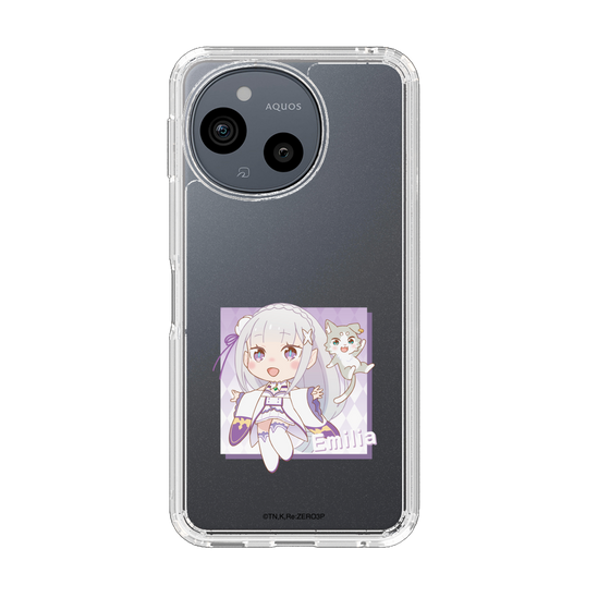 スリムプロテクションケース［ Re:ゼロから始める異世界生活 - エミリア - ミニキャラ ］