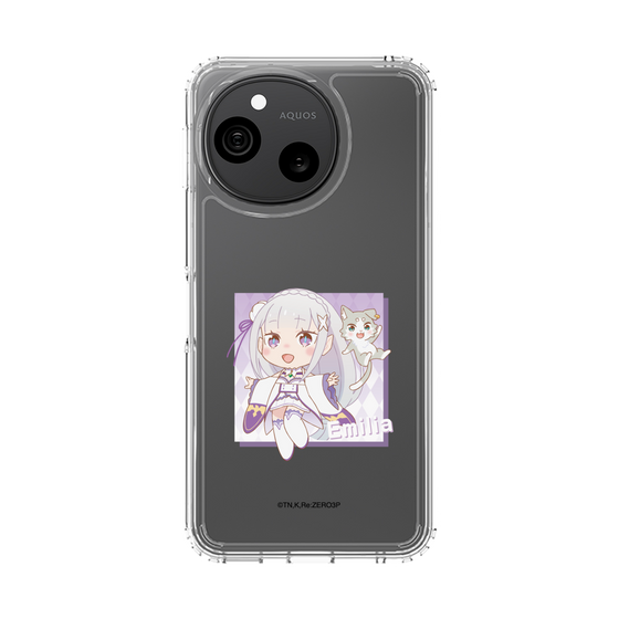 スリムプロテクションケース［ Re:ゼロから始める異世界生活 - エミリア - ミニキャラ ］