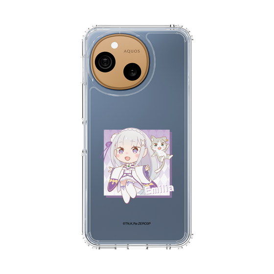 スリムプロテクションケース［ Re:ゼロから始める異世界生活 - エミリア - ミニキャラ ］