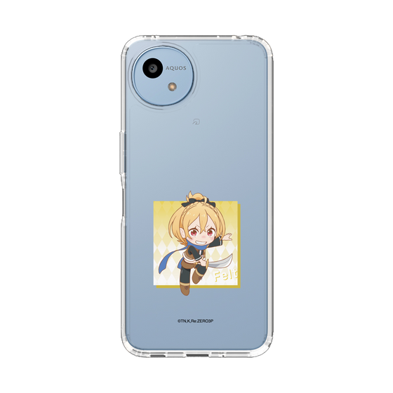 スリムプロテクションケース［ Re:ゼロから始める異世界生活 - フェルト - ミニキャラ ］