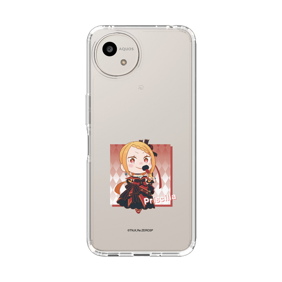 スリムプロテクションケース［ Re:ゼロから始める異世界生活 - プリシラ・バーリエル - ミニキャラ ］