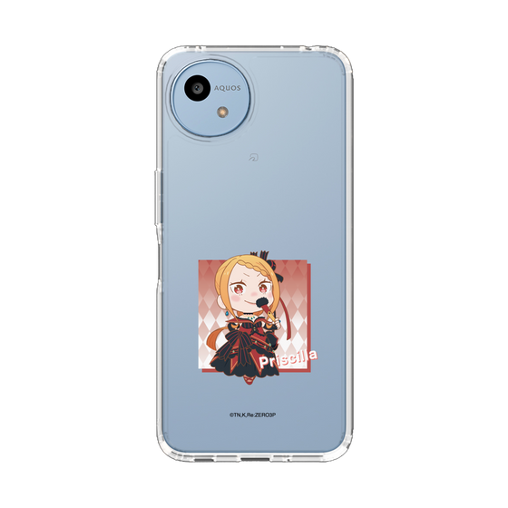 スリムプロテクションケース［ Re:ゼロから始める異世界生活 - プリシラ・バーリエル - ミニキャラ ］