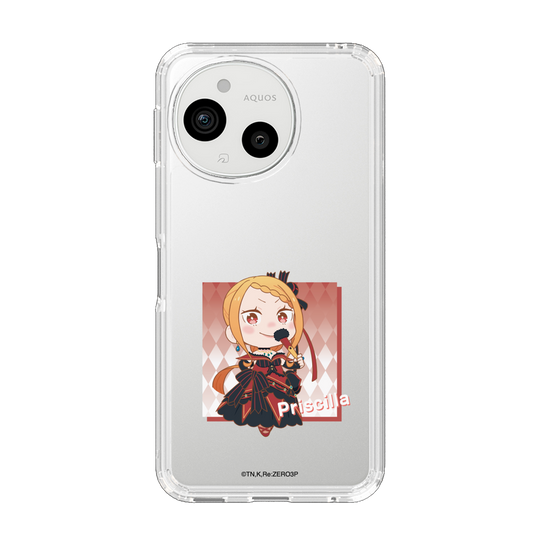 スリムプロテクションケース［ Re:ゼロから始める異世界生活 - プリシラ・バーリエル - ミニキャラ ］