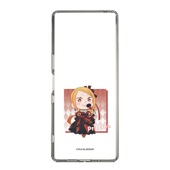 スリムプロテクションケース［ Re:ゼロから始める異世界生活 - プリシラ・バーリエル - ミニキャラ ］
