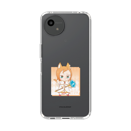 スリムプロテクションケース［ Re:ゼロから始める異世界生活 - ティビー・パールバトン - ミニキャラ ］