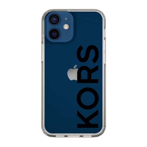 スリムプロテクションケース［ MICHAEL KORS - Logo - Black ］