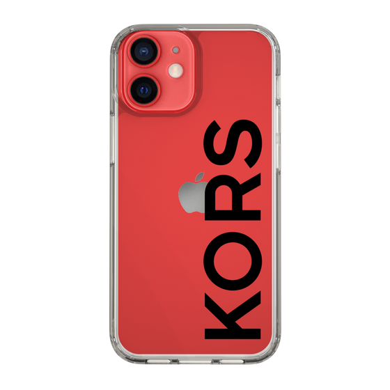 スリムプロテクションケース［ MICHAEL KORS - Logo - Black ］