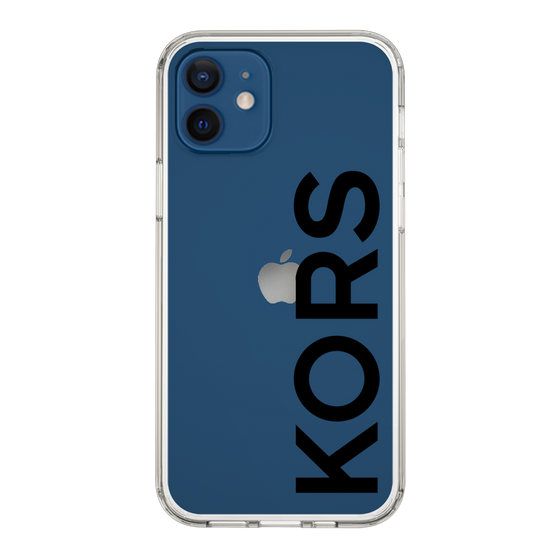 スリムプロテクションケース［ MICHAEL KORS - Logo - Black ］