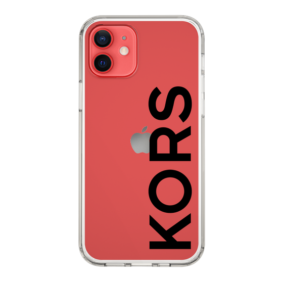 スリムプロテクションケース［ MICHAEL KORS - Logo - Black ］