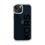 スリムプロテクションケース［ MICHAEL KORS - Logo - Black ］