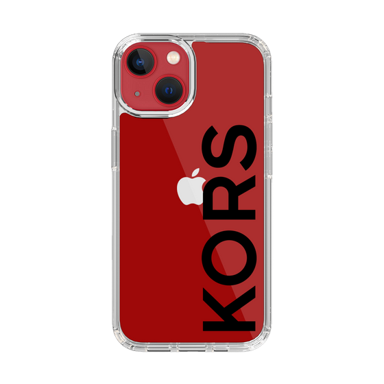 スリムプロテクションケース［ MICHAEL KORS - Logo - Black ］