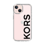 スリムプロテクションケース［ MICHAEL KORS - Logo - Black ］