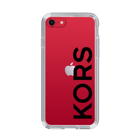 スリムプロテクションケース［ MICHAEL KORS - Logo - Black ］
