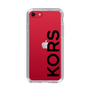 スリムプロテクションケース［ MICHAEL KORS - Logo - Black ］