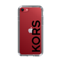 スリムプロテクションケース［ MICHAEL KORS - Logo - Black ］