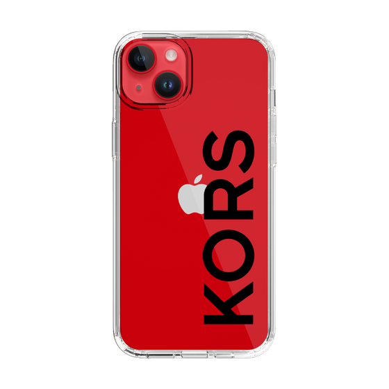 スリムプロテクションケース［ MICHAEL KORS - Logo - Black ］