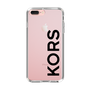 スリムプロテクションケース［ MICHAEL KORS - Logo - Black ］
