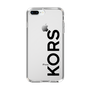 スリムプロテクションケース［ MICHAEL KORS - Logo - Black ］