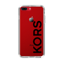 スリムプロテクションケース［ MICHAEL KORS - Logo - Black ］