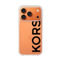 スリムプロテクションケース［ MICHAEL KORS - Logo - Black ］