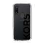スリムプロテクションケース［ MICHAEL KORS - Logo - Black ］