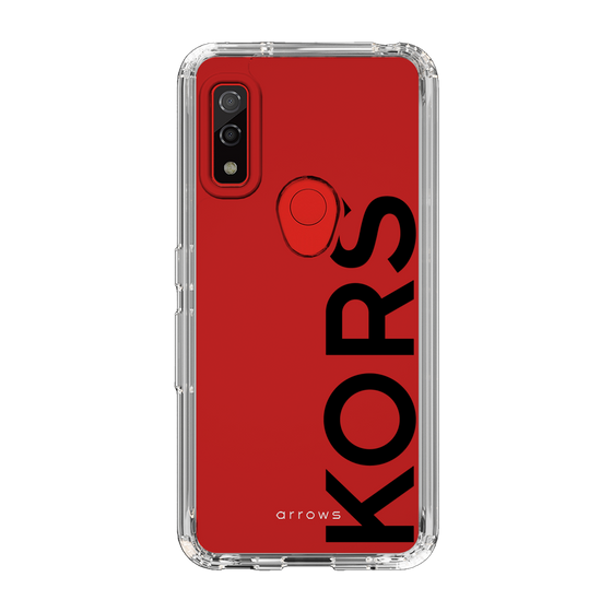 スリムプロテクションケース［ MICHAEL KORS - Logo - Black ］