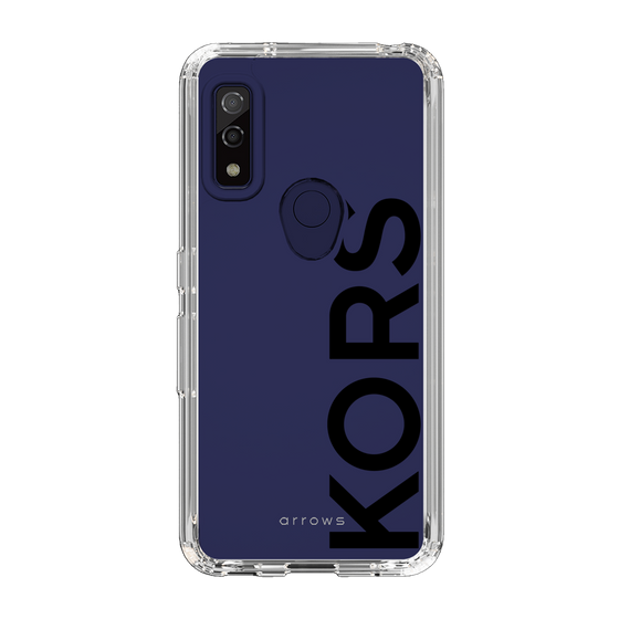 スリムプロテクションケース［ MICHAEL KORS - Logo - Black ］