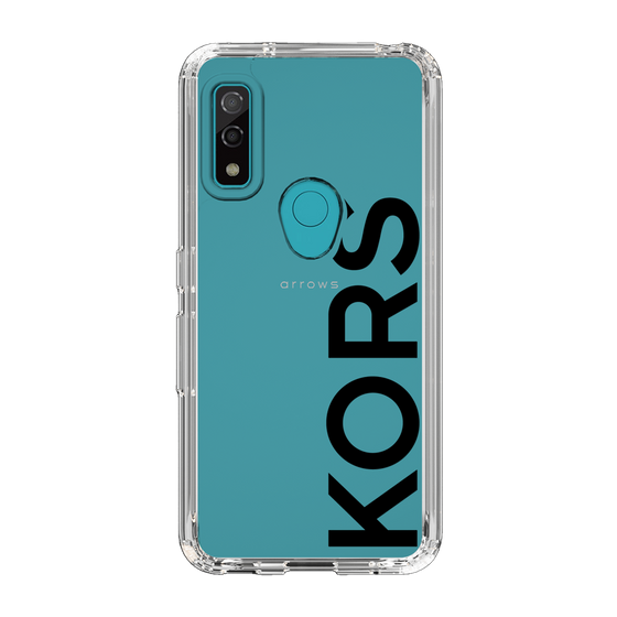 スリムプロテクションケース［ MICHAEL KORS - Logo - Black ］