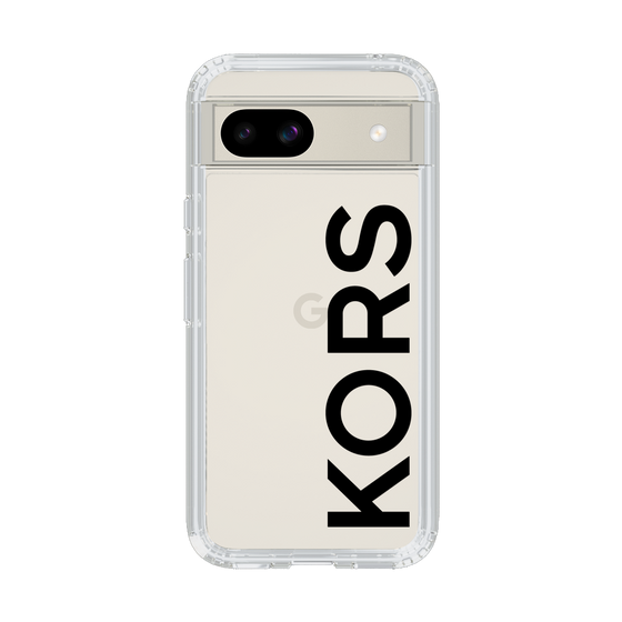 スリムプロテクションケース［ MICHAEL KORS - Logo - Black ］