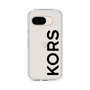 スリムプロテクションケース［ MICHAEL KORS - Logo - Black ］
