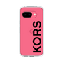 スリムプロテクションケース［ MICHAEL KORS - Logo - Black ］