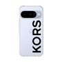 スリムプロテクションケース［ MICHAEL KORS - Logo - Black ］