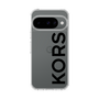 スリムプロテクションケース［ MICHAEL KORS - Logo - Black ］