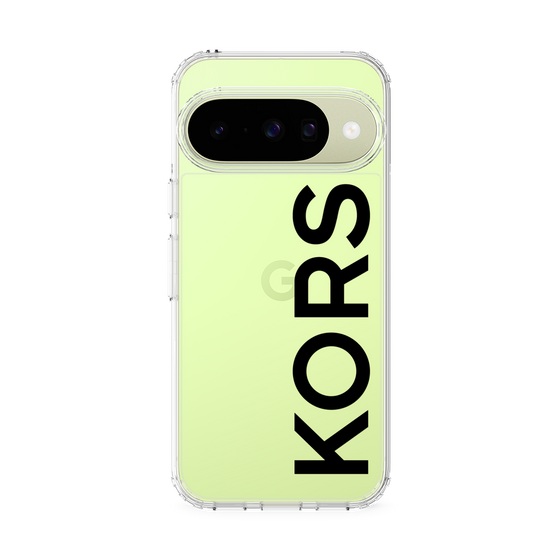 スリムプロテクションケース［ MICHAEL KORS - Logo - Black ］
