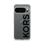 スリムプロテクションケース［ MICHAEL KORS - Logo - Black ］
