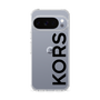 スリムプロテクションケース［ MICHAEL KORS - Logo - Black ］