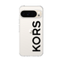 スリムプロテクションケース［ MICHAEL KORS - Logo - Black ］