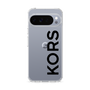 スリムプロテクションケース［ MICHAEL KORS - Logo - Black ］