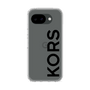 スリムプロテクションケース［ MICHAEL KORS - Logo - Black ］