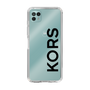 スリムプロテクションケース［ MICHAEL KORS - Logo - Black ］