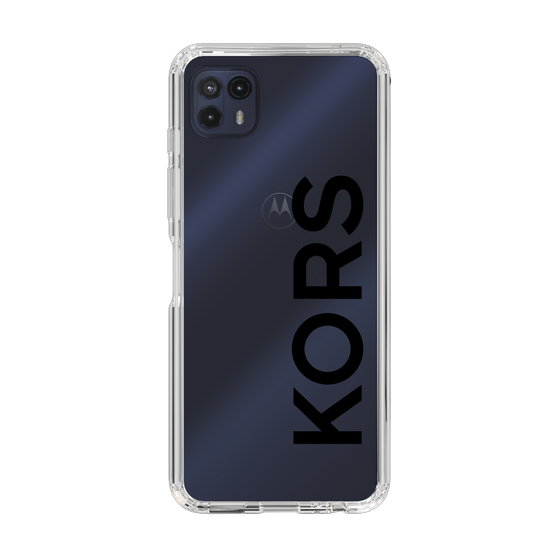 スリムプロテクションケース［ MICHAEL KORS - Logo - Black ］