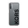 スリムプロテクションケース［ MICHAEL KORS - Logo - Black ］