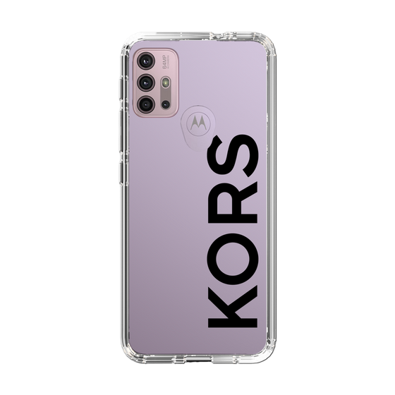 スリムプロテクションケース［ MICHAEL KORS - Logo - Black ］