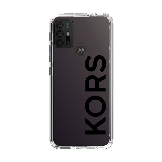 スリムプロテクションケース［ MICHAEL KORS - Logo - Black ］