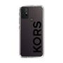 スリムプロテクションケース［ MICHAEL KORS - Logo - Black ］